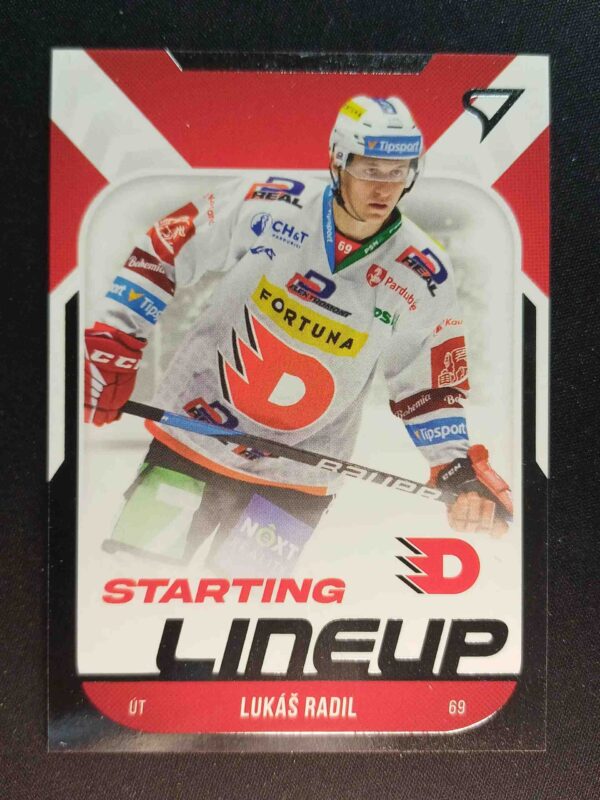 2022/2023 Sportzoo Serie 2 Starting Lineup SL-34 Lukáš Radil Inzert
