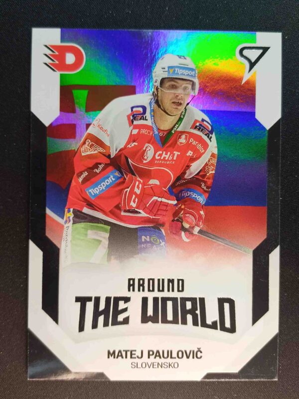 2021/2022 Sportzoo Serie 2 Around the World ATW-50 Matej Paulovič Inzert