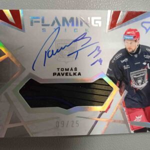 2024/2025 Sportzoo Serie 1 Flaming Stick AUTO FS-TP Tomáš Pavelka AUTO Stick 09/25