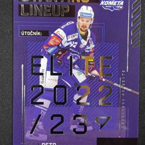 2023/2024 Sportzoo Serie 2 Starting Lineup SL-89 Petr Holík Inzert