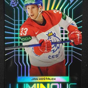 2024 Sportzoo Hokejové Česko Luminous LS-10 Jan Košťálek Inzert
