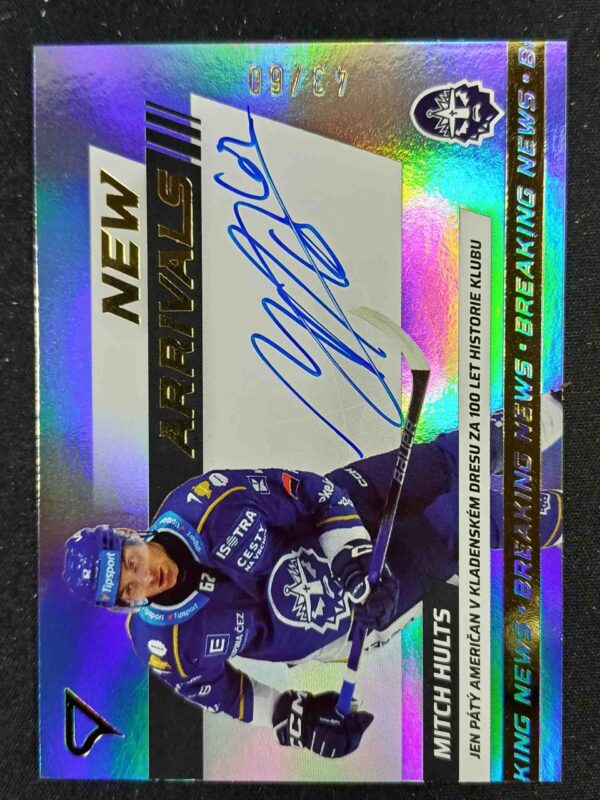 2024/2025 Sportzoo Serie 1 New Arrivals NAS-MH Mitch Hults AUTO 43/60