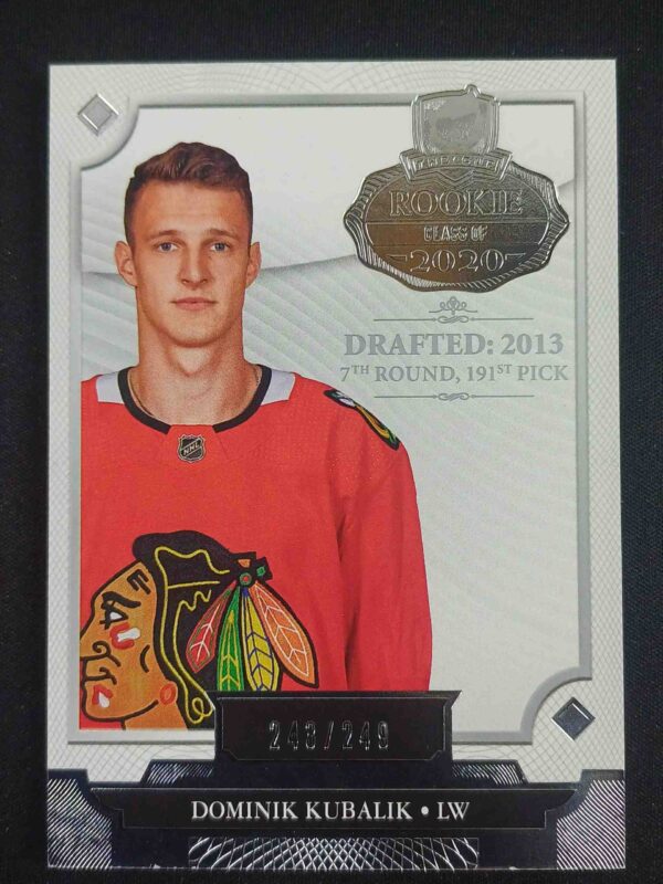 2019/2020 Upper Deck The Cup Rookie Class of 2020 2020-DK Dominik Kubalik Inzert 243/249