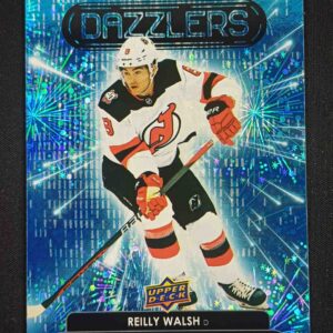 2022/2023 Upper Deck Series 2 Dazzlers Blue DZ-78 Reilly Walsh Inzert