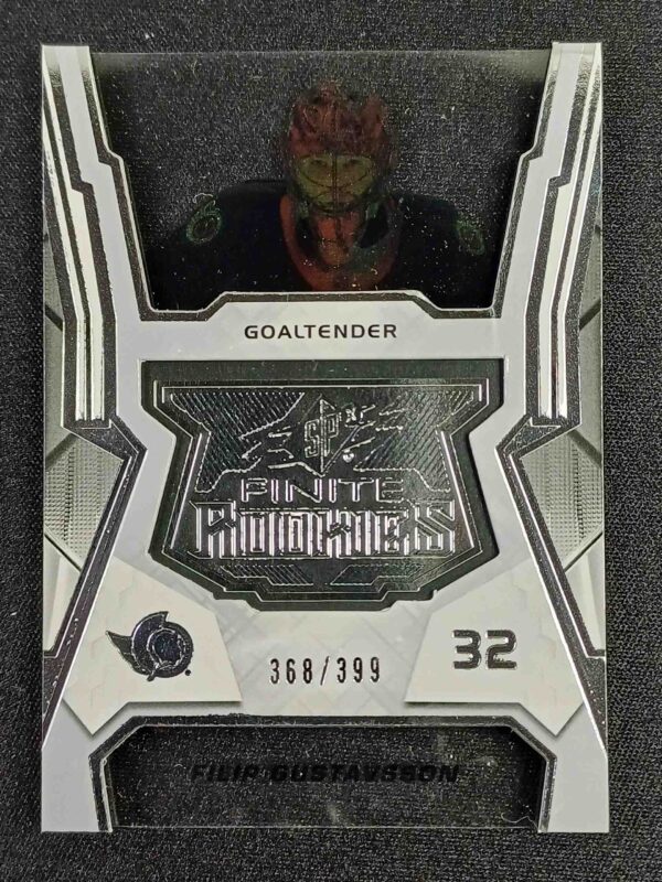 2021/2022 Upper Deck SPx Finite Rookies F-36 Filip Gustavsson Inzert 368/399