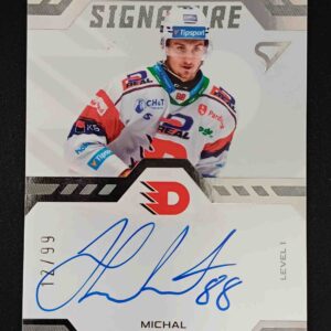 2024/2025 Sportzoo Serie 2 Authentic Signatures Level 1 SL1-HO Michal Houdek AUTO 12/99