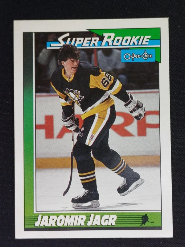 1991/1992 O-Pee-Chee Base 9 Jaromír Jágr