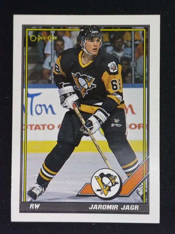 1991/1992 O-Pee-Chee Base 40 Jaromír Jágr