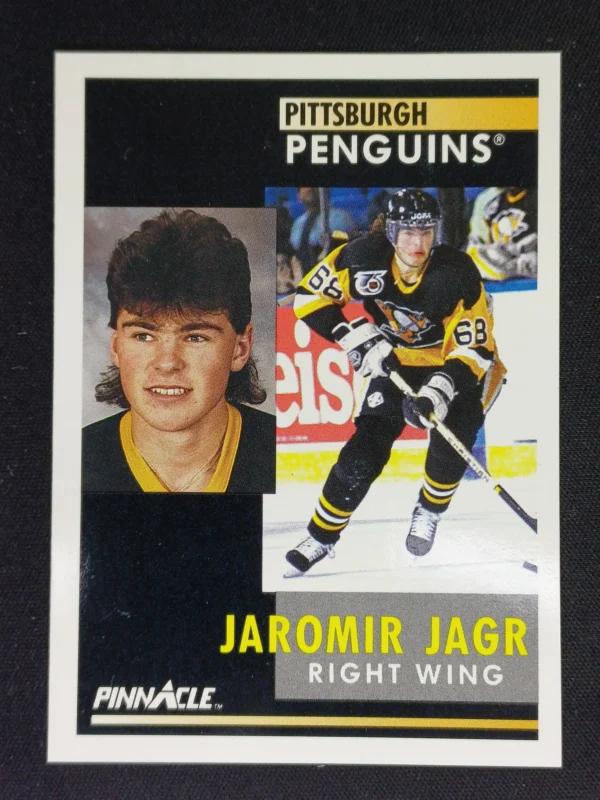 1991/1992 Pinnacle Series 1 Base 53 Jaromír Jágr