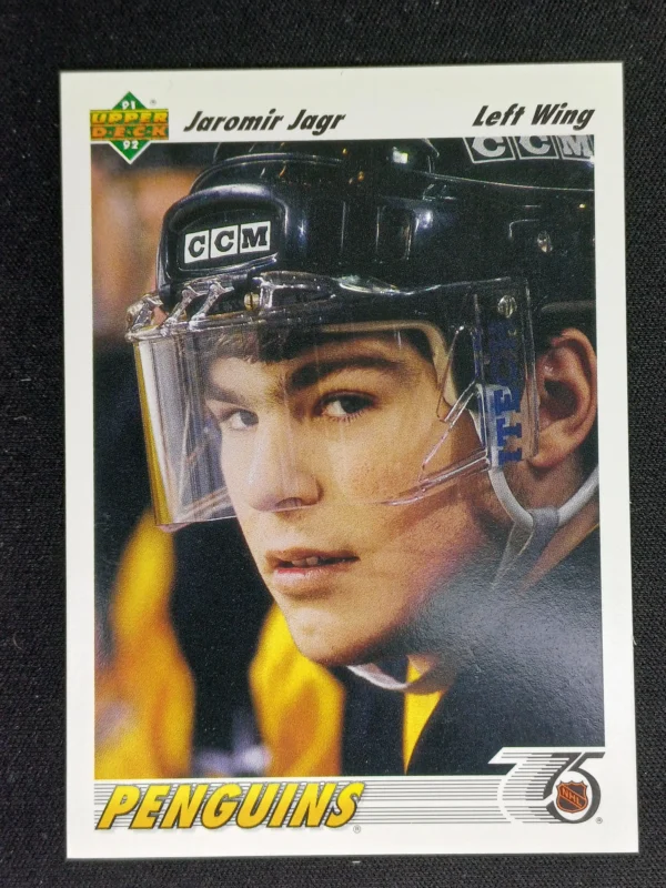 1991/1992 Upper Deck Series 1 Base 42 Jaromír Jágr
