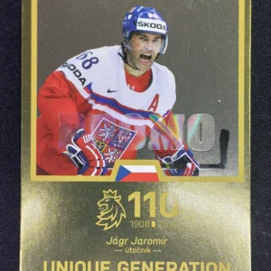 2018/2019 Moje Kartičky Reprezentace Unique Generation Promo UG-JJ Jaromír Jágr Inzert