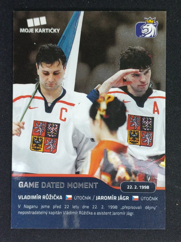 2020 Moje Kartičky Reprezentace Base 94 Jaromír Jágr