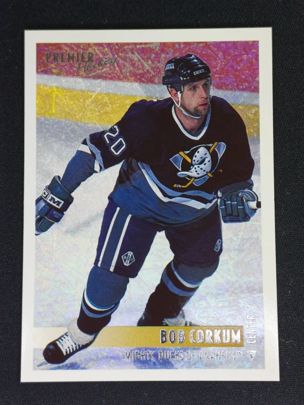 1994/1995 Topps OPC Premier Special Effects 31 Bob Corkum Paralel
