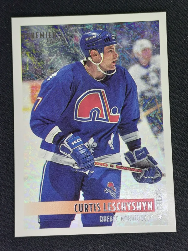 1994/1995 Topps OPC Premier Special Effects 62 Curtis Leschyshyn Paralel