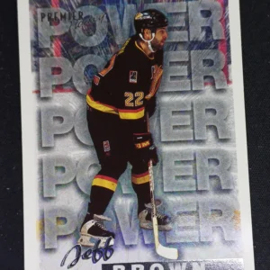 1994/1995 Topps OPC Premier Special Effects 487 Jeff Brown Paralel