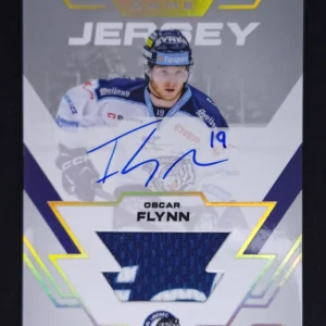2023/2024 Sportzoo Serie 1 Game Jersey GJS-OF Oscar Flynn AUTO Jersey 22/25