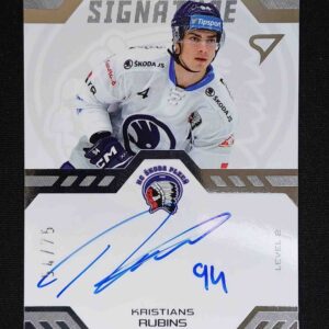 2024/2025 Sportzoo Serie 2 Authentic Signature Level 2 SL2-KR Kristians Rubins AUTO 54/75