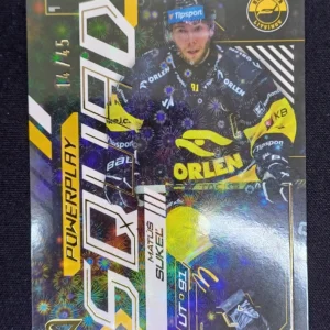 2024/2025 Sportzoo Serie 2 Powerplay Squad Golden Fireworks PS-28 Matúš Sukel Inzert 14/45
