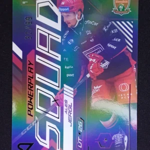 2024/2025 Sportzoo Serie 2 Powerplay Squad Black Rainbow PS-51 Aleš Jergl Inzert 32/99