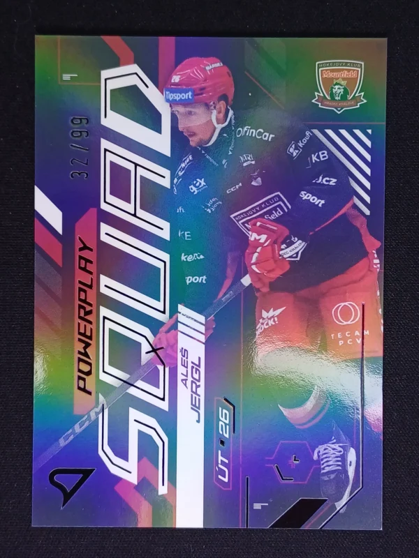 2024/2025 Sportzoo Serie 2 Powerplay Squad Black Rainbow PS-51 Aleš Jergl Inzert 32/99