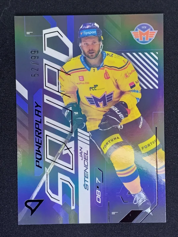 2024/2025 Sportzoo Serie 2 Powerplay Squad Black Rainbow PS-36 Jan Štencel Inzert 52/99