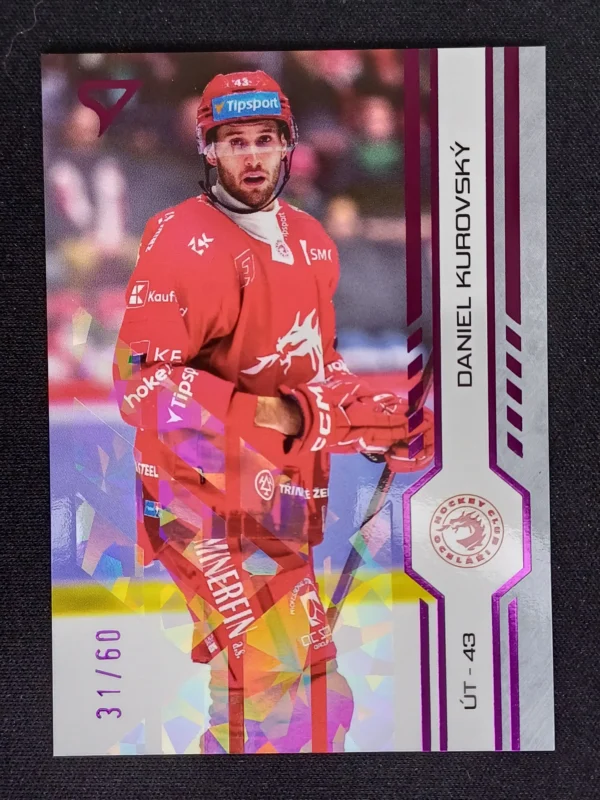 2024/2025 Sportzoo Serie 2 Purple Iceberg 257 Daniel Kurovský Paralel 31/60