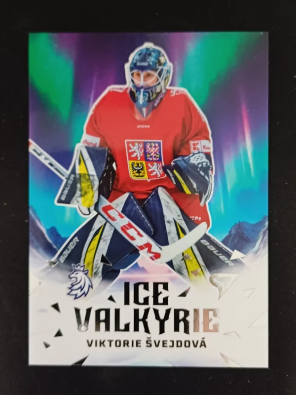 2025 Sportzoo Hokejové Česko Ice Valkyrie IV-01 Viktorie Švejdová Inzert