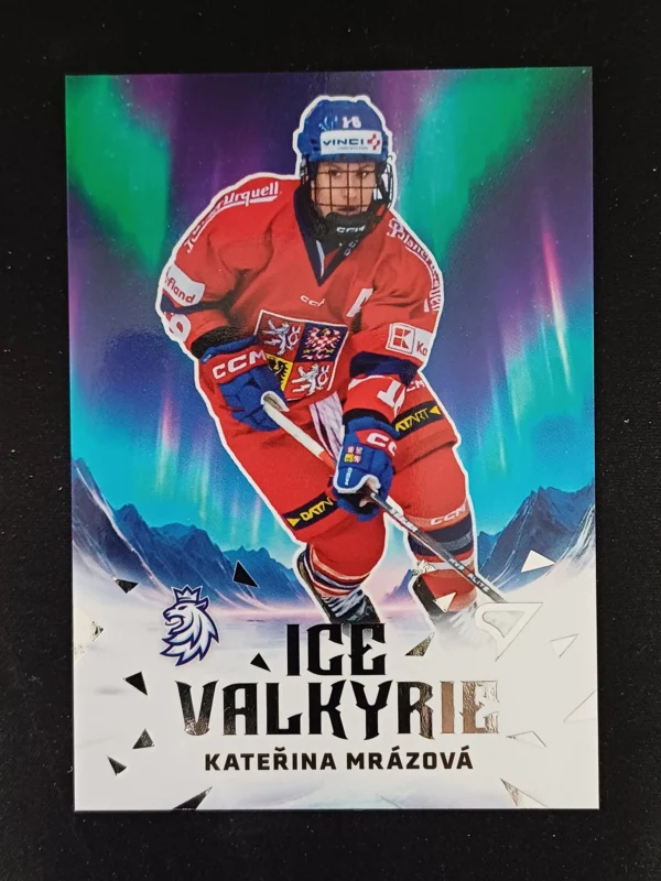 2025 Sportzoo Hokejové Česko Ice Valkyrie IV-12 Kateřina Mrázová Inzert