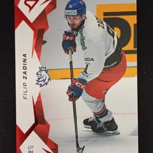 2025 Sportzoo Hokejové Česko Red 61 Filip Zadina Paralel