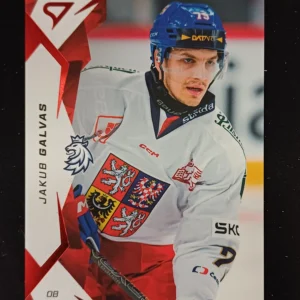 2025 Sportzoo Hokejové Česko Red 10 Jakub Galvas Paralel