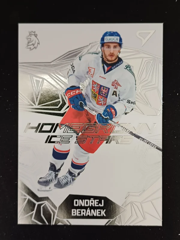 2025 Sportzoo Hokejové Česko Homegrown Ice Stars HS-13 Ondřej Beránek Inzert