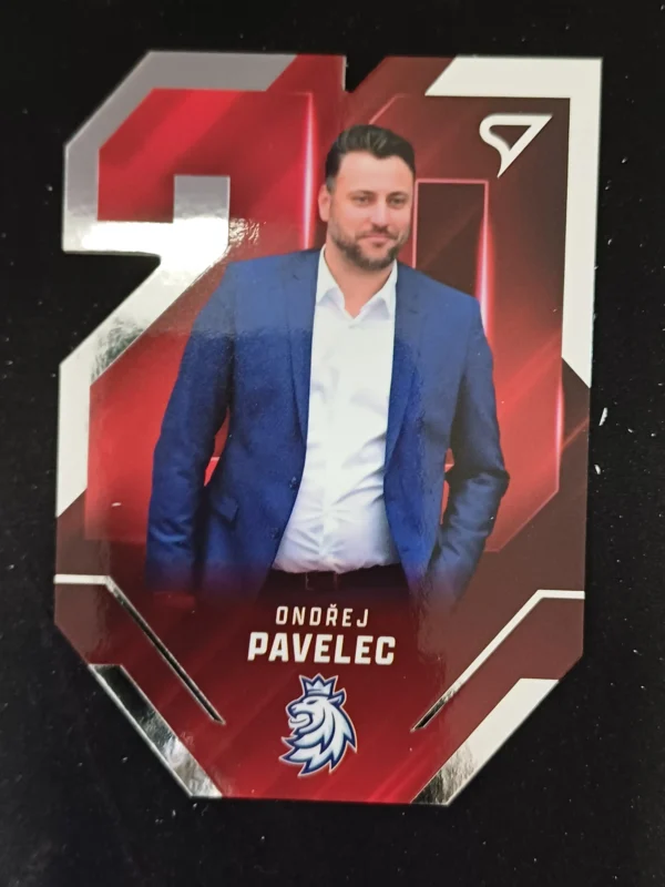2025 Sportzoo Hokejové Česko Team 20 TE-27 Ondřej Pavelec Inzert