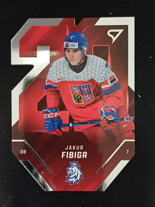 2025 Sportzoo Hokejové Česko Team 20 TE-05 Jakub Fibigr Inzert