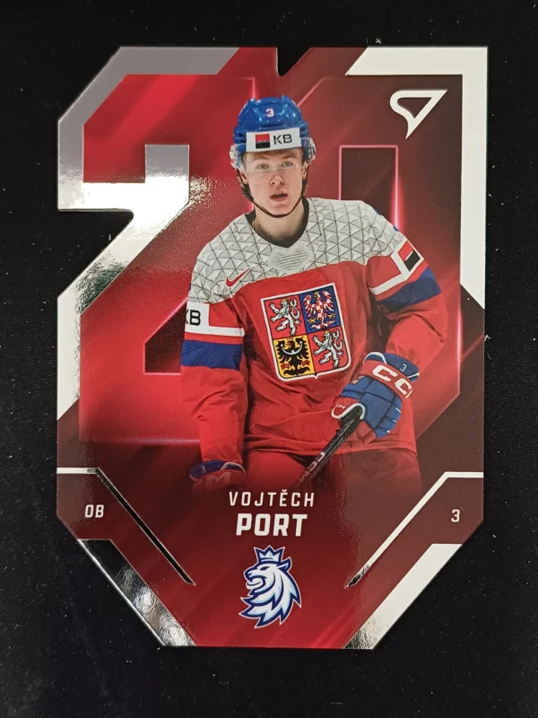 2025 Sportzoo Hokejové Česko Team 20 TE-10 Vojtěch Port Inzert