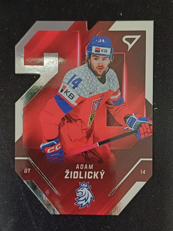 2025 Sportzoo Hokejové Česko Team 20 TE-24 Adam Židlický Inzert