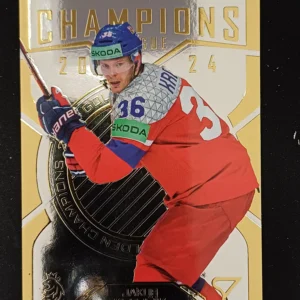 2025 Sportzoo Hokejové Česko Champions 2024 GC-07 jakub Krejčík Inzert