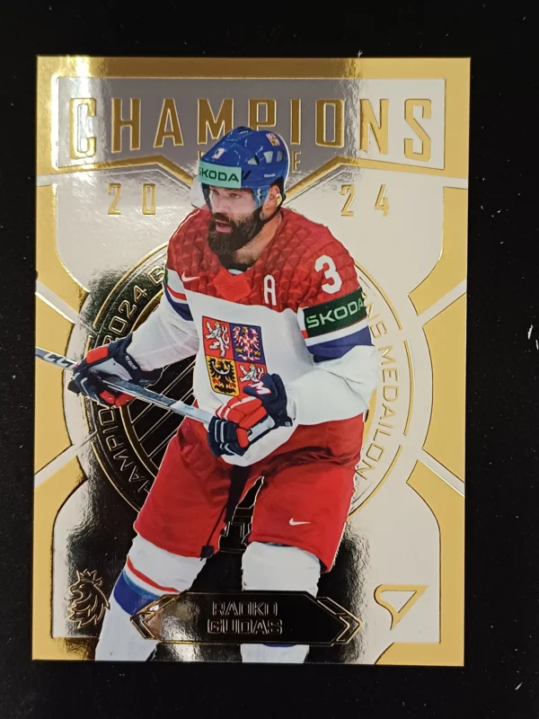 2025 Sportzoo Hokejové Česko Champions 2024 GC-04 Radko Gudas Inzert