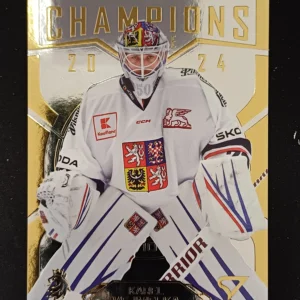 2025 Sportzoo Hokejové Česko Champions 2024 GC-03 Karel Vejmelka Inzert