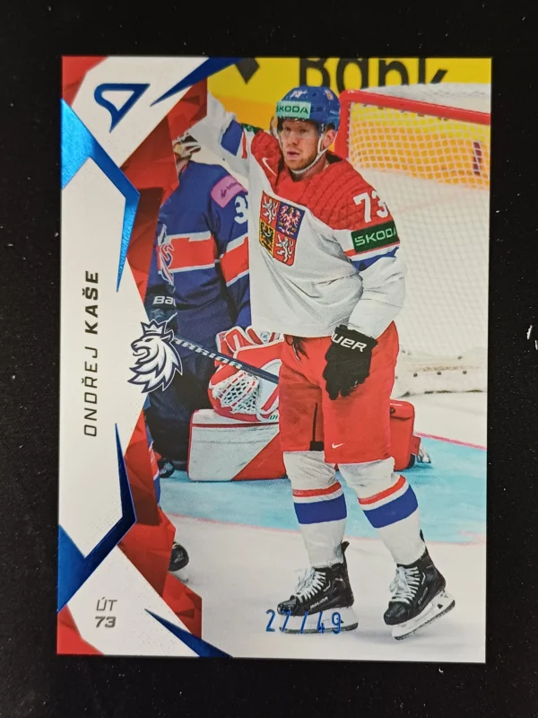2025 Sportzoo Hokejové Česko Blue 38 Ondřej Kaše Paralel 27/49