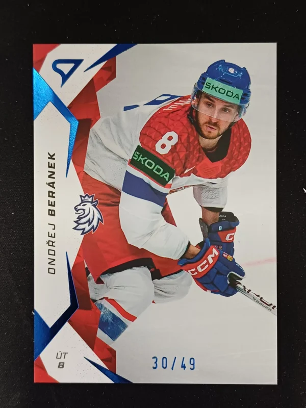 2025 Sportzoo Hokejové Česko Blue 29 Ondřej Beránek Paralel 30/49