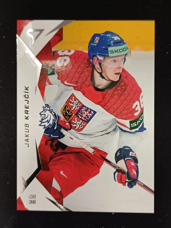 2025 Sportzoo Hokejové Česko Base 18 jakub Krejčík