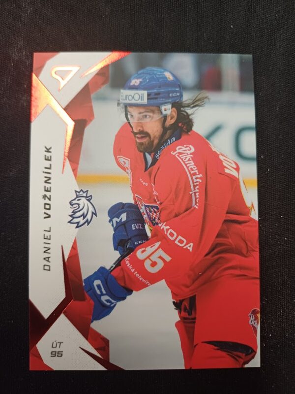 2025 Sportzoo Hokejové Česko Red Daniel Voženílek Paralel