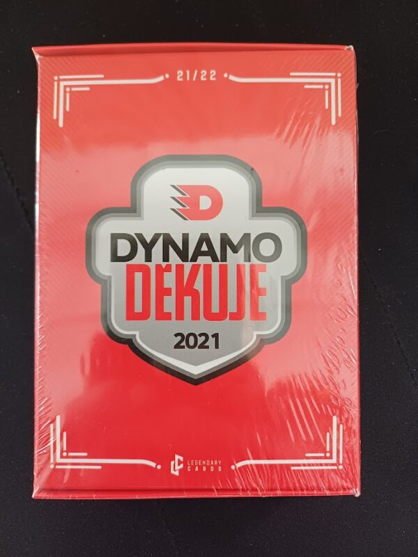 2021/22 Legendary Cards Oversize set Dynamo Děkuje