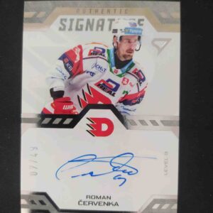 2024/2025 Sportzoo Serie 2 Authentic Signatute Level 3 SL3-RC Roman Červenka AUTO 07/49