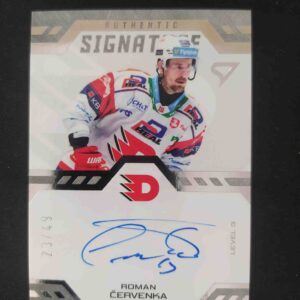 2024/2025 Sportzoo Serie 2 Authentic Signatute Level 3 SL3-RC Roman Červenka AUTO 23/49