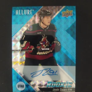 2024/2025 Upper Deck Allure Blue Line AUTO 129 Josh Doan AUTO 30/35