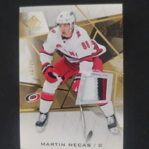 2021/2022 Upper Deck SPGU Gold Material 37 Martin Necas Patch 16/25