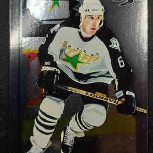 1995/1996 Pinnacle Score Black Ice 147 Mike Donelly Paralel