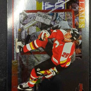 1995/1996 Pinnacle Score Black Ice 186 Joel Otto Paralel