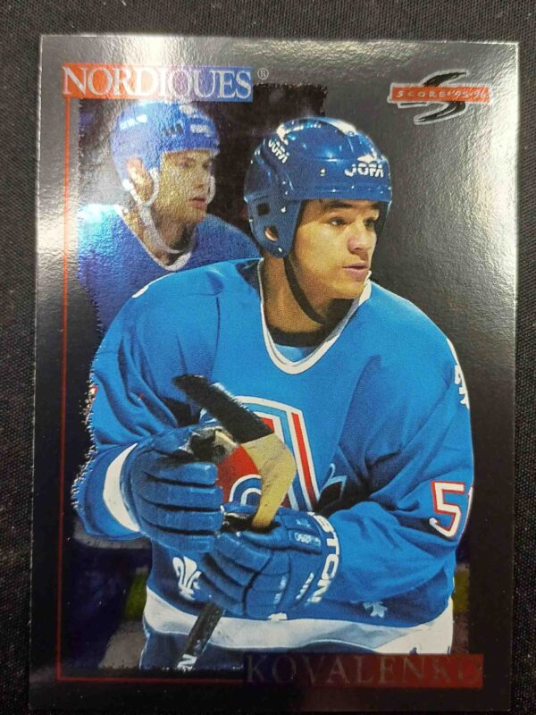 1995/1996 Pinnacle Score Black Ice 253 Andrei Kovalenko Paralel